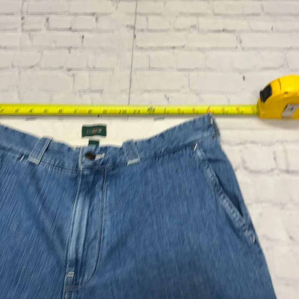 J. Crew Oarsman Men Classic Trouser Jeans Size 32x30 Blue Denim SP25 D125 -10